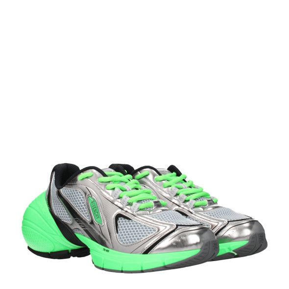 Givenchy Gray Fabric Athletic Sneakers Givenchy Gray Fabric Athletic Sneakers