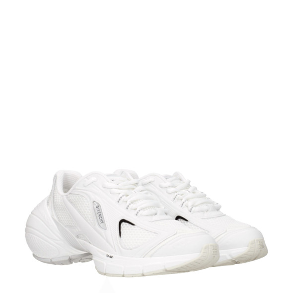 White Fabric Athletic Sneakers GI8547315122441BT White Fabric Athletic Sneakers GI8547315122441BT
