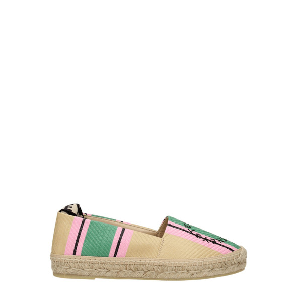 Multicolor Fabric Espadrilles Multicolor Fabric Espadrilles