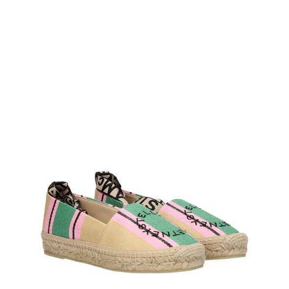 Multicolor Fabric Espadrilles Multicolor Fabric Espadrilles