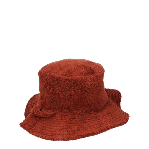 Jacquemus Brown Cotton Bucket Hats JA8547329769737BT Jacquemus Brown Cotton Bucket Hats JA8547329769737BT