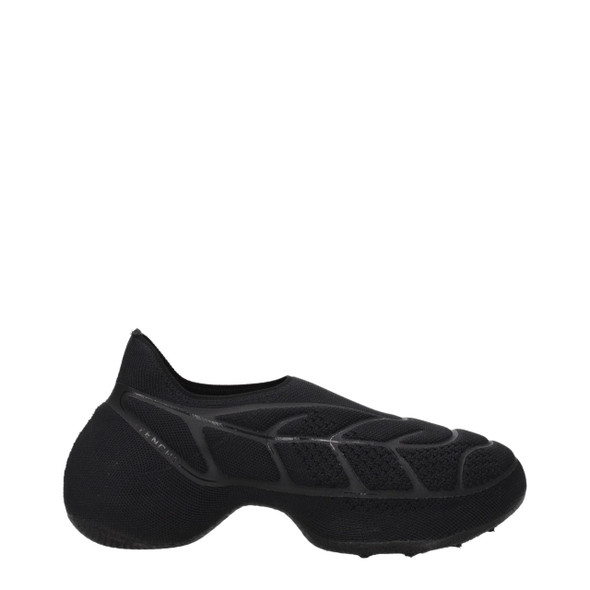 Black Fabric Slip-On Loafers GI8547335962889BT Black Fabric Slip-On Loafers GI8547335962889BT