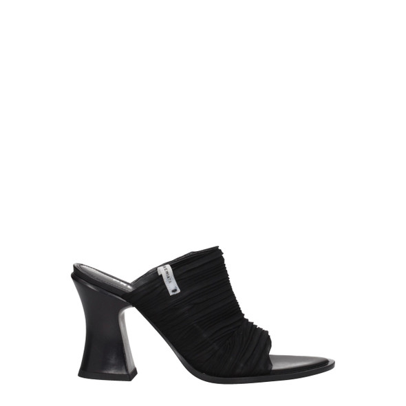 Black Fabric Platforms Black Fabric Platforms
