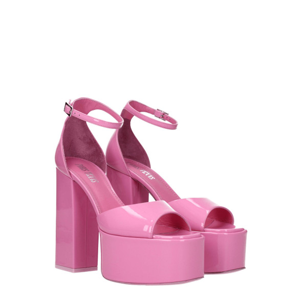 Paris Texas Pink Leather Platforms PA8547364307209BT Paris Texas Pink Leather Platforms PA8547364307209BT