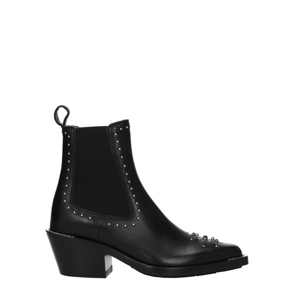 Chloé Black Leather Ankle Boots Chloé Black Leather Ankle Boots
