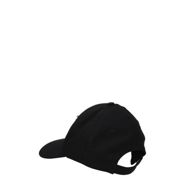 Burberry Black Cotton Caps (Baseball Hat) Burberry Black Cotton Caps (Baseball Hat)