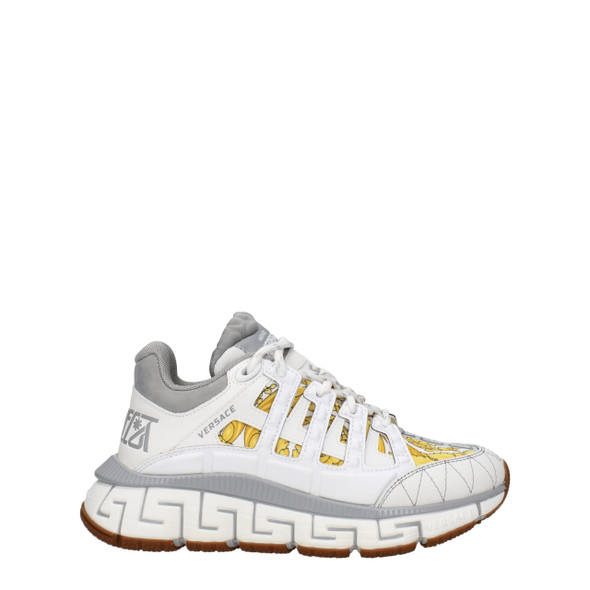 White Fabric Athletic Sneakers VE8547404316937BT White Fabric Athletic Sneakers VE8547404316937BT