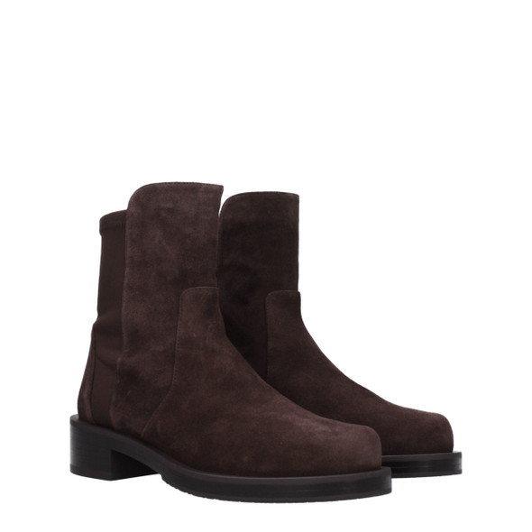 Stuart Weitzman Brown Leather Ankle Boots ST8547425747209BT Stuart Weitzman Brown Leather Ankle Boots ST8547425747209BT