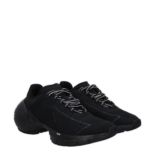Givenchy Black Fabric Athletic Sneakers GI8547432071433BT Givenchy Black Fabric Athletic Sneakers GI8547432071433BT