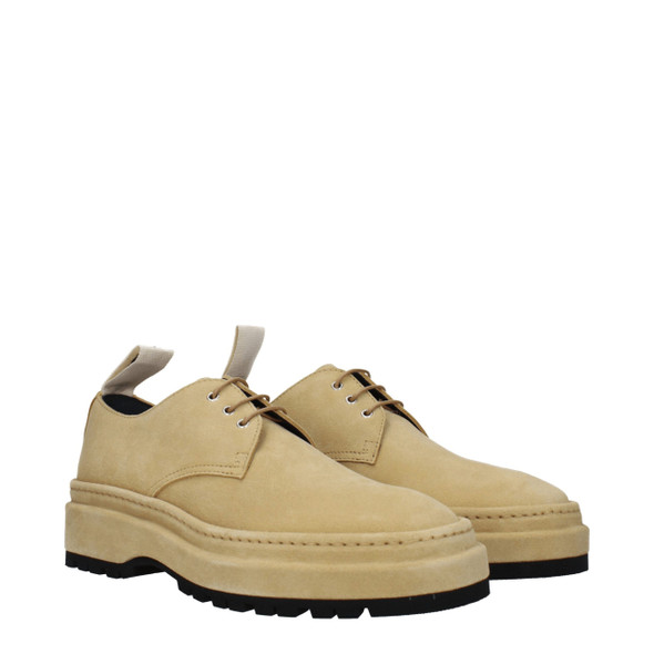 Beige Leather Oxfords And Derbies Beige Leather Oxfords And Derbies