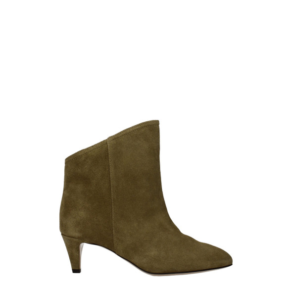 Isabel Marant Gray Leather Ankle Boots Isabel Marant Gray Leather Ankle Boots