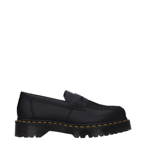 Black Leather Slip-On Loafers DR8547456024841BT Black Leather Slip-On Loafers DR8547456024841BT