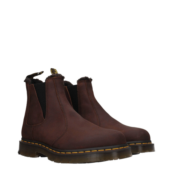 Brown Leather Ankle Boots DR8547457138953BT Brown Leather Ankle Boots DR8547457138953BT