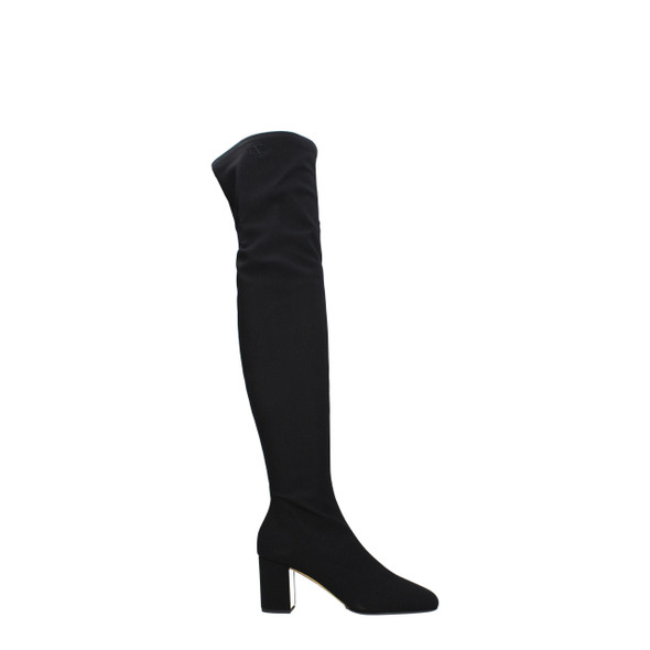 Black Fabric Over The Knee Black Fabric Over The Knee