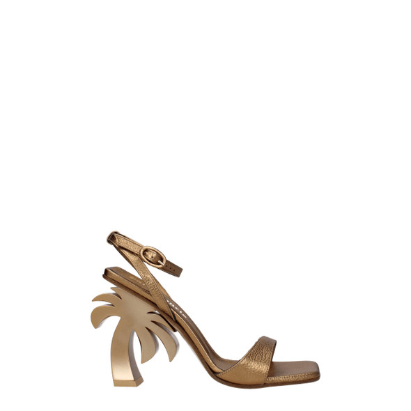 Gold Leather Platforms PA8547463069961BT Gold Leather Platforms PA8547463069961BT