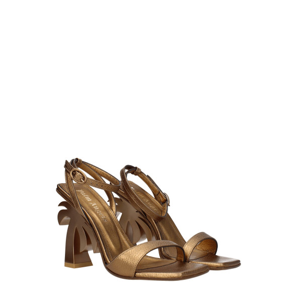 Gold Leather Platforms PA8547463069961BT Gold Leather Platforms PA8547463069961BT