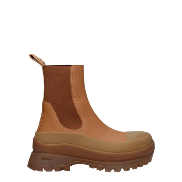 Brown Leather Ankle Boots ST8547463692553BT Brown Leather Ankle Boots ST8547463692553BT