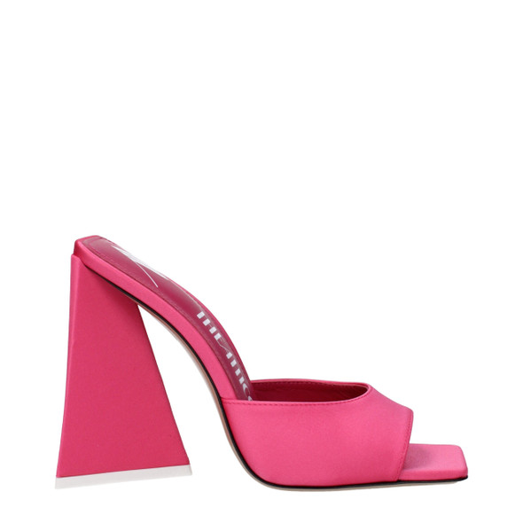 The Attico Pink Fabric Platforms The Attico Pink Fabric Platforms