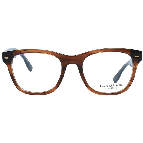 Ermenegildo Zegna Brown Men Optical Frames ER-1038881 Ermenegildo Zegna Brown Men Optical Frames ER-1038881