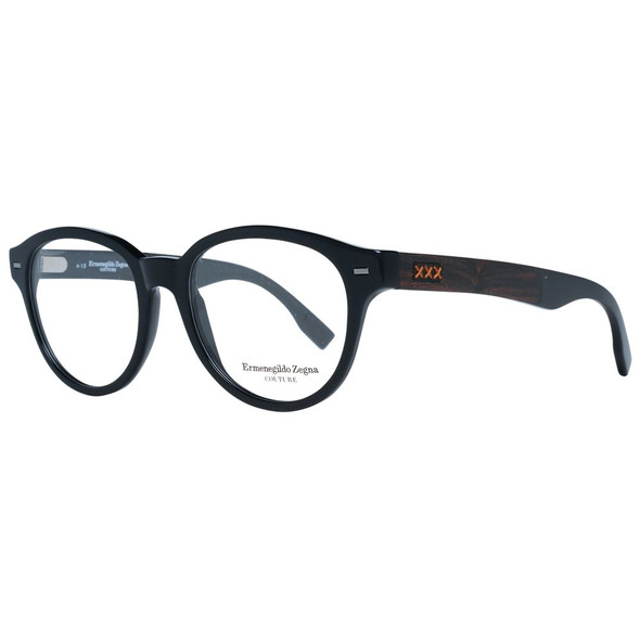 Ermenegildo Zegna Black Men Optical Frames ER-1038886 Ermenegildo Zegna Black Men Optical Frames ER-1038886