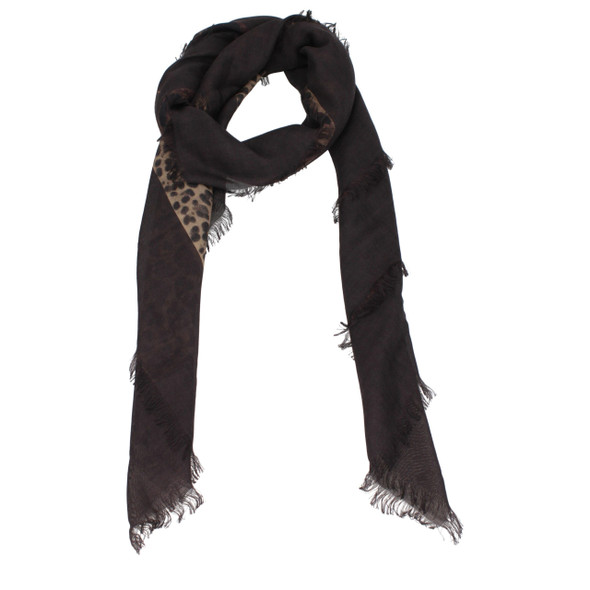 Valentino Garavani Brown Cashmere Foulards Valentino Garavani Brown Cashmere Foulards