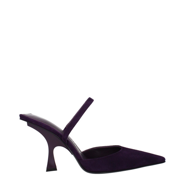Purple Leather Stiletto Heels Sandals TH9304766251273BT Purple Leather Stiletto Heels Sandals TH9304766251273BT