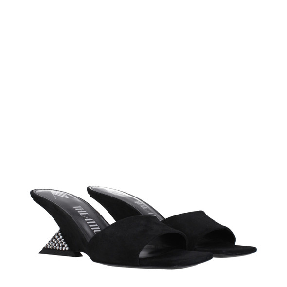 The Attico Black Leather Platforms The Attico Black Leather Platforms