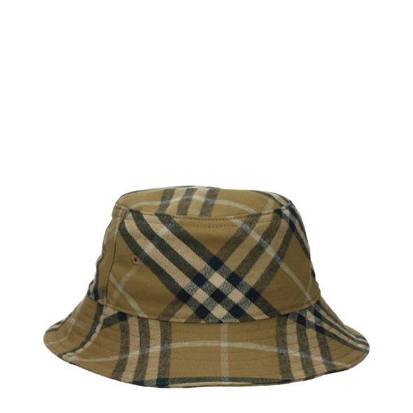 Burberry Green Cotton Bucket Hats Burberry Green Cotton Bucket Hats