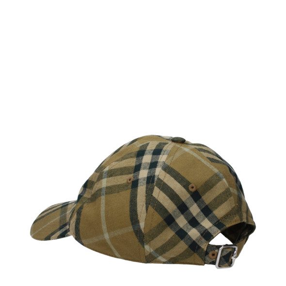 Burberry Green Cotton Caps (Baseball Hat) Burberry Green Cotton Caps (Baseball Hat)