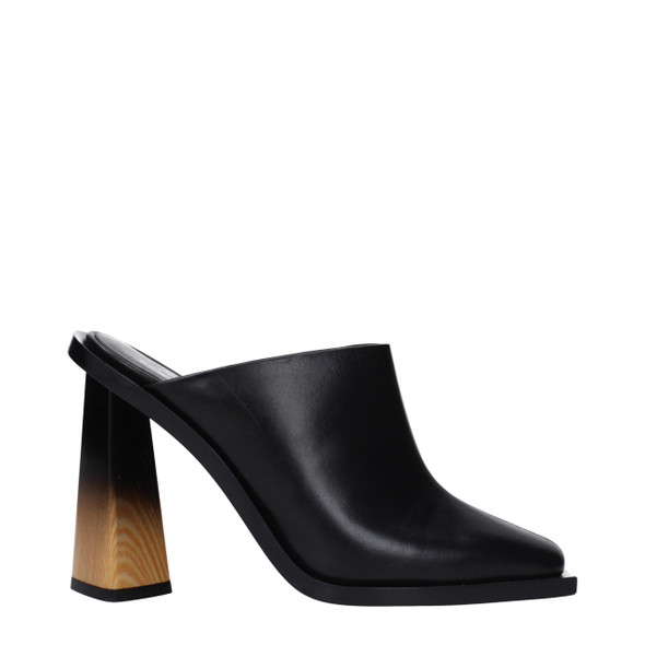 Givenchy Black Leather Mules GI9477441552649BT Givenchy Black Leather Mules GI9477441552649BT