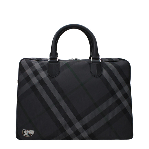 Gray Fabric Business And Laptop Bags Gray Fabric Business And Laptop Bags