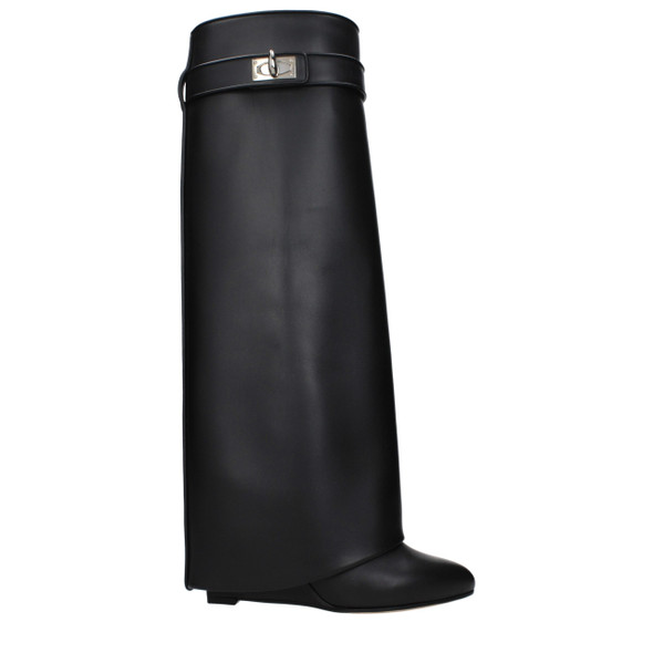 Givenchy Black Leather Boots GI9482732536073BT Givenchy Black Leather Boots GI9482732536073BT
