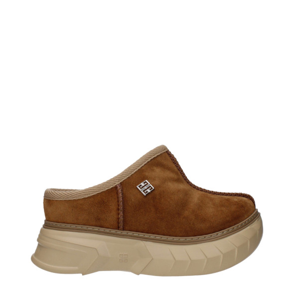 Givenchy Brown Leather Slippers Sandals Givenchy Brown Leather Slippers Sandals
