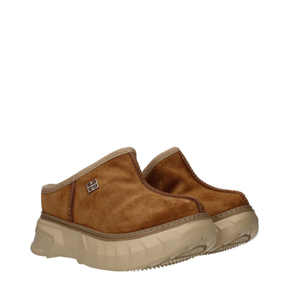 Givenchy Brown Leather Slippers Sandals Givenchy Brown Leather Slippers Sandals