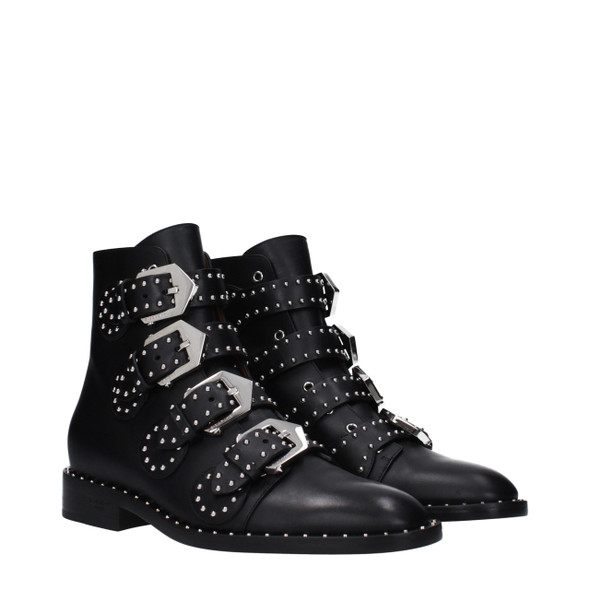 Givenchy Black Leather Ankle Boots GI9485444088073BT Givenchy Black Leather Ankle Boots GI9485444088073BT