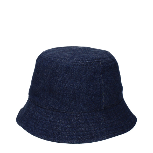 Isabel Marant Blue Cotton Bucket Hats Isabel Marant Blue Cotton Bucket Hats