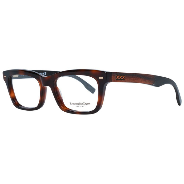 Ermenegildo Zegna Brown Men Optical Frames ER-1038899 Ermenegildo Zegna Brown Men Optical Frames ER-1038899