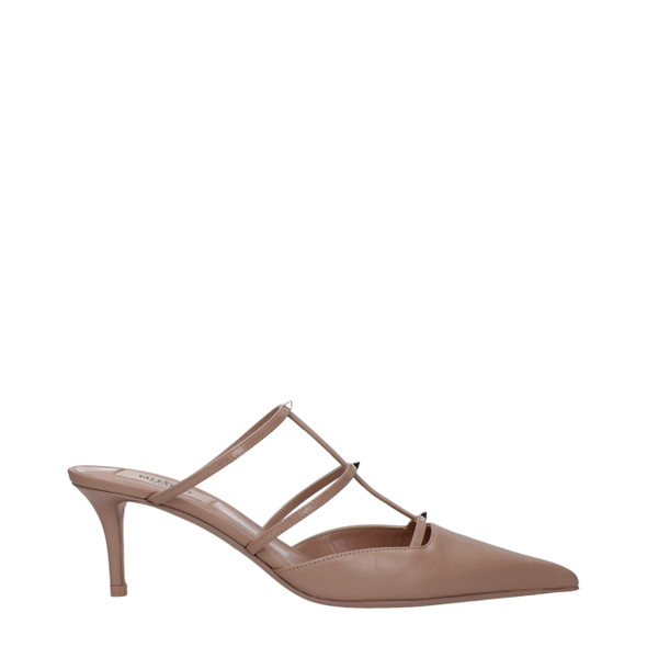 Valentino Garavani Pink Leather Stiletto Heels Sandals Valentino Garavani Pink Leather Stiletto Heels Sandals