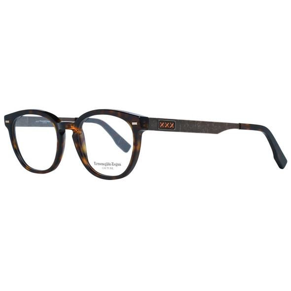 Ermenegildo Zegna Brown Men Optical Frames ER-1038905 Ermenegildo Zegna Brown Men Optical Frames ER-1038905