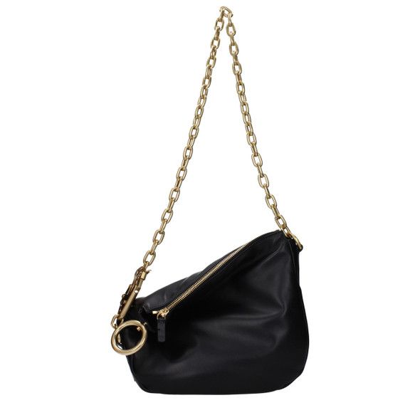 Burberry Black Leather Shoulder Bags Burberry Black Leather Shoulder Bags