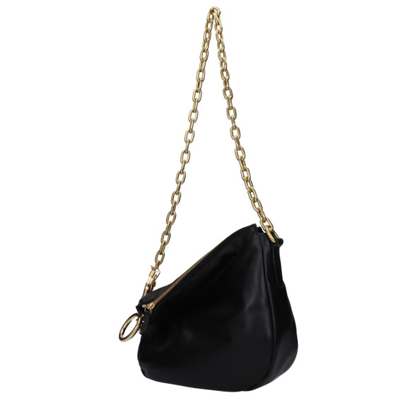 Burberry Black Leather Shoulder Bags Burberry Black Leather Shoulder Bags