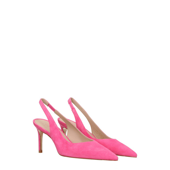 Stuart Weitzman Pink Leather High Heel Pumps Stuart Weitzman Pink Leather High Heel Pumps