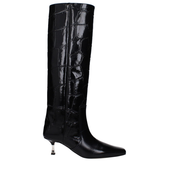 Paris Texas Black Leather High Heel Boots PA14884841849097BT Paris Texas Black Leather High Heel Boots PA14884841849097BT