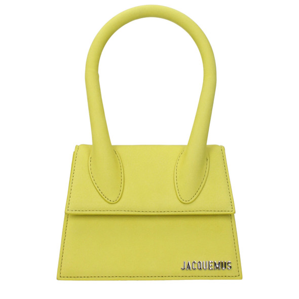 Jacquemus Yellow Leather Handbags JA14886891389193BT Jacquemus Yellow Leather Handbags JA14886891389193BT