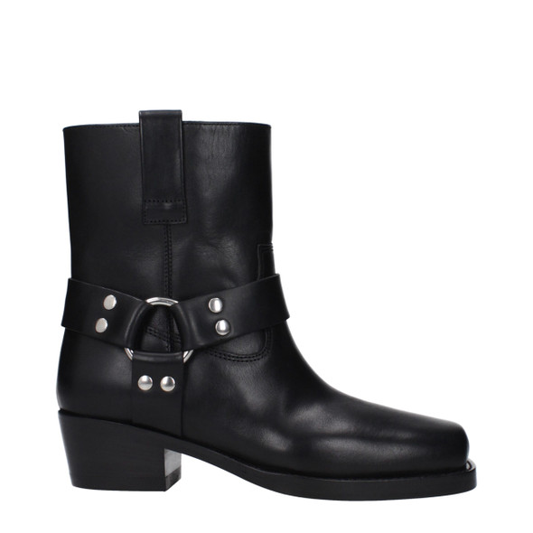 Paris Texas Black Leather Ankle Boots PA15039017582857BT Paris Texas Black Leather Ankle Boots PA15039017582857BT