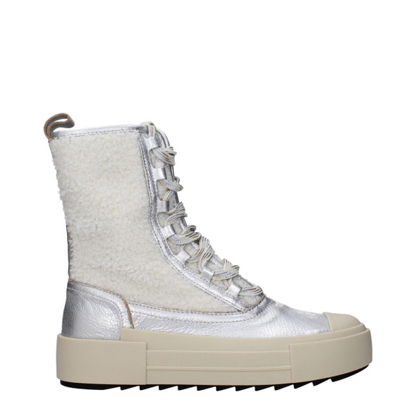 Philippe Model Gray Leather Ankle Boots PH15068716826889BT Philippe Model Gray Leather Ankle Boots PH15068716826889BT