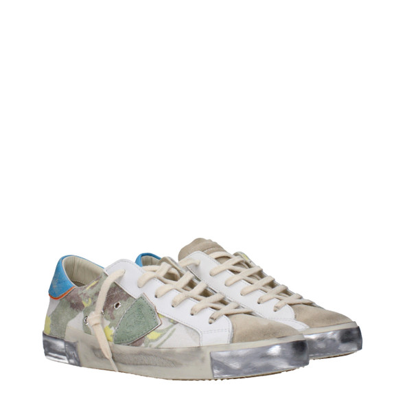 Philippe Model Multicolor Fabric Sneakers Philippe Model Multicolor Fabric Sneakers