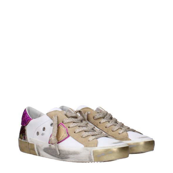 Philippe Model White Leather Low Tops PH15090220237065BT Philippe Model White Leather Low Tops PH15090220237065BT