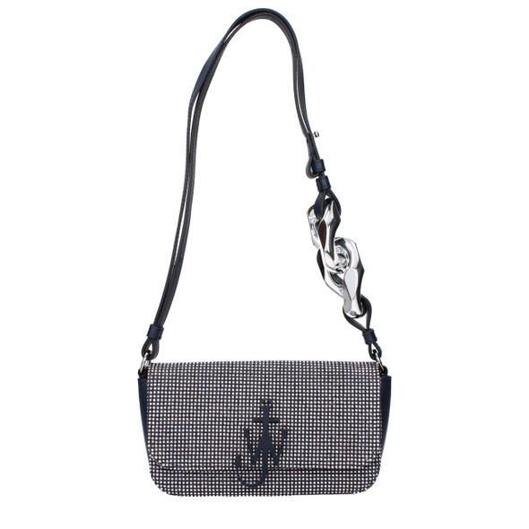 Jw Anderson Blue Fabric Shoulder Bags Jw Anderson Blue Fabric Shoulder Bags