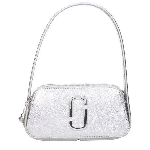 Marc Jacobs Gray Leather Shoulder Bags Marc Jacobs Gray Leather Shoulder Bags